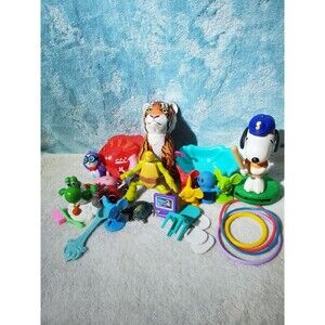 Mixed Random Kid Junk Drawer Toy Lot Snoopy TMNT Yoshi AS/IS